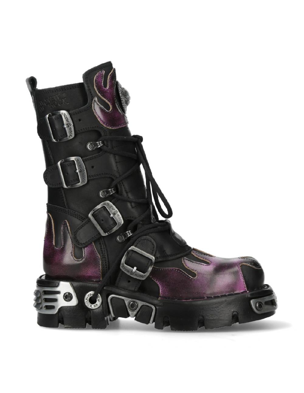 New Rock BOOT METALLIC M-591-C41