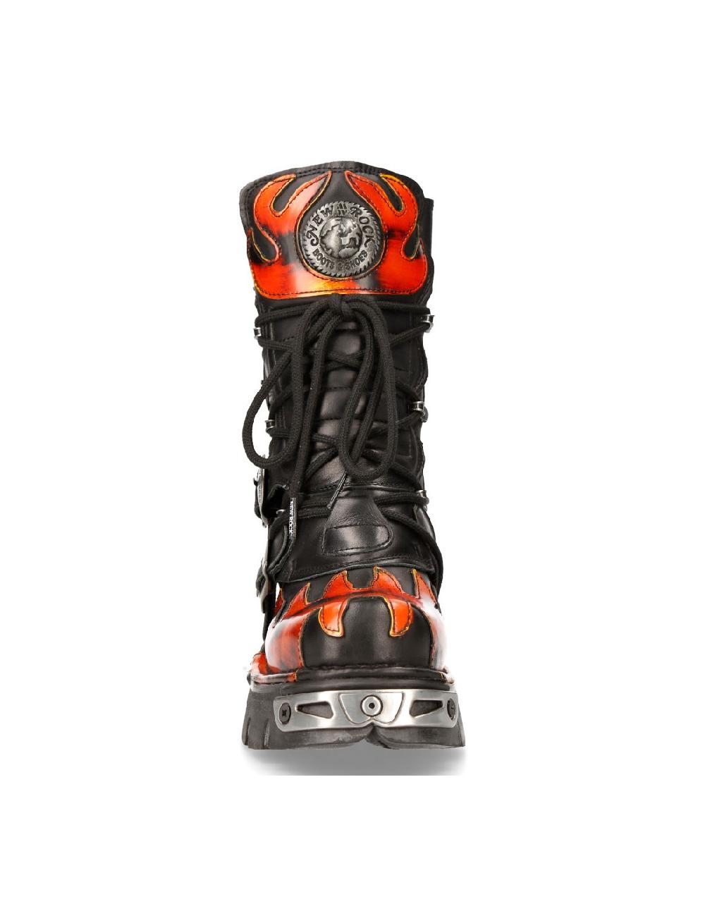 New Rock BOOT METALLIC M-591-S1