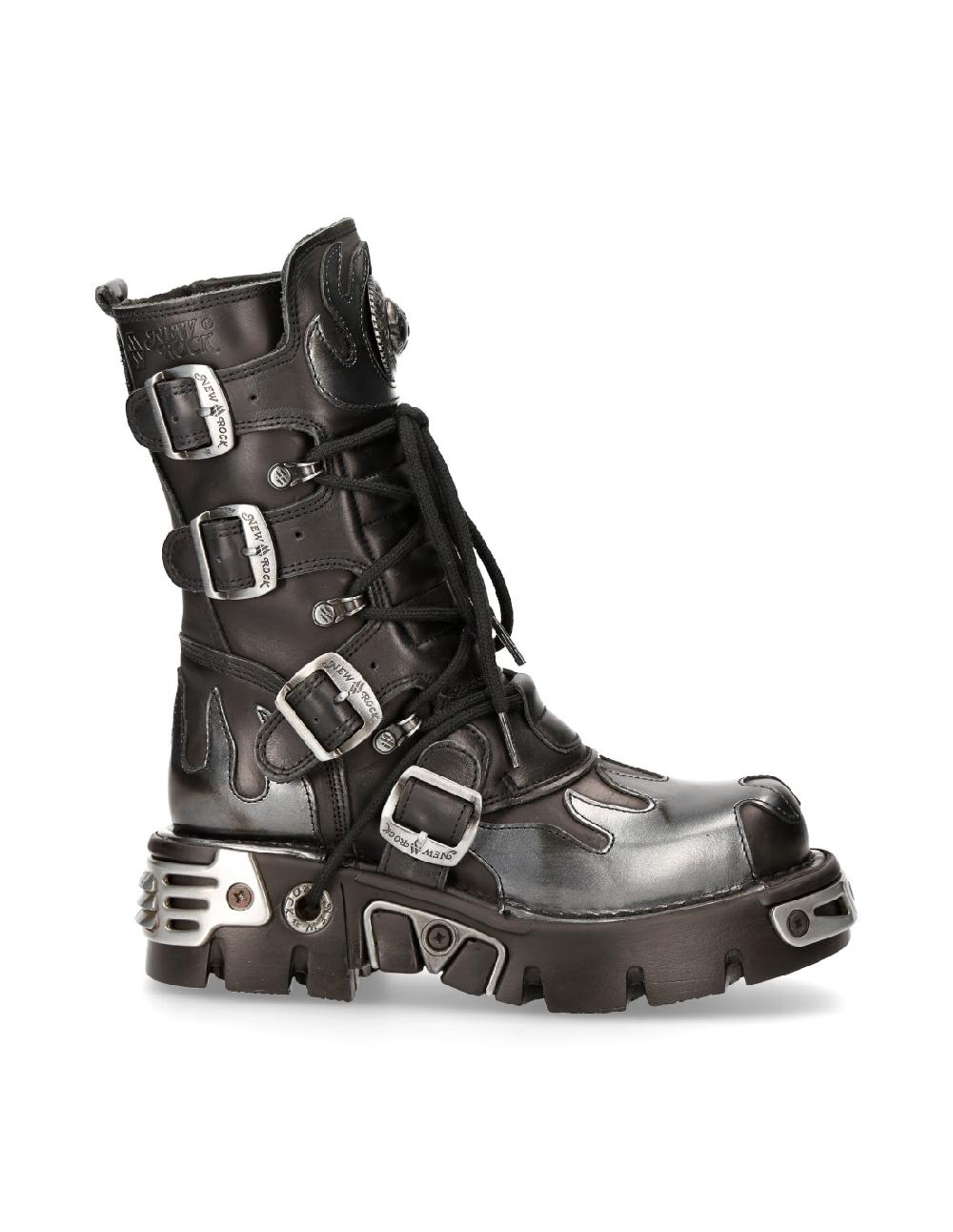 New Rock BOOT METALLIC M-591-S2
