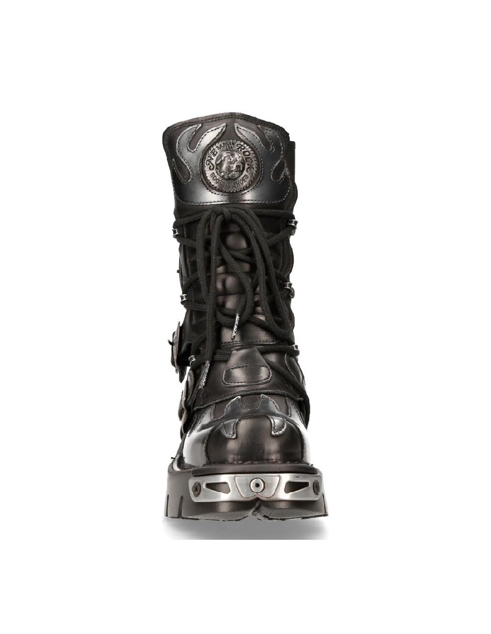 New Rock BOOT METALLIC M-591-S2