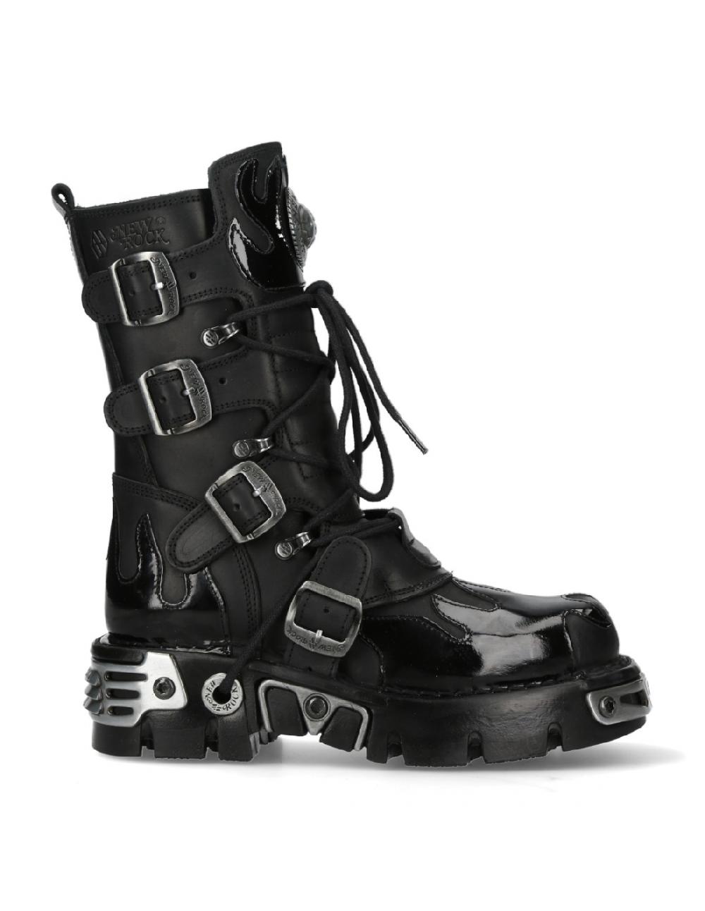 New Rock BOOT METALLIC M-591-S4