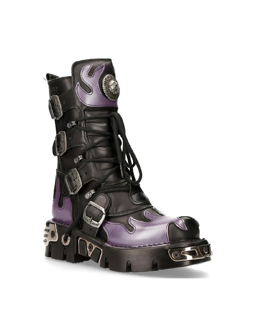 New Rock BOOT METALLIC M-591-S5