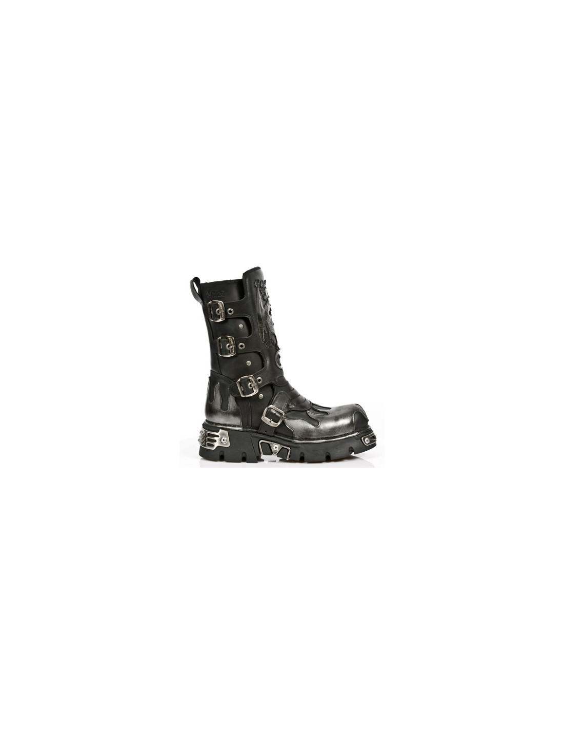 New Rock BOOT METALLIC M-600-C10