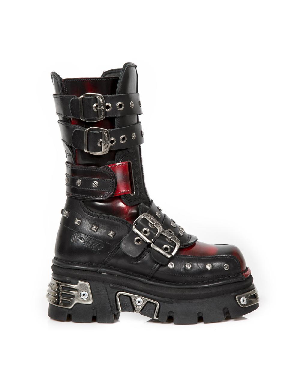 New Rock BOOT METALLIC M-703-C3