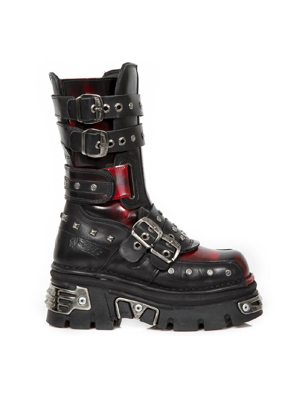 new rock BOOT METALLIC M-703-C3
