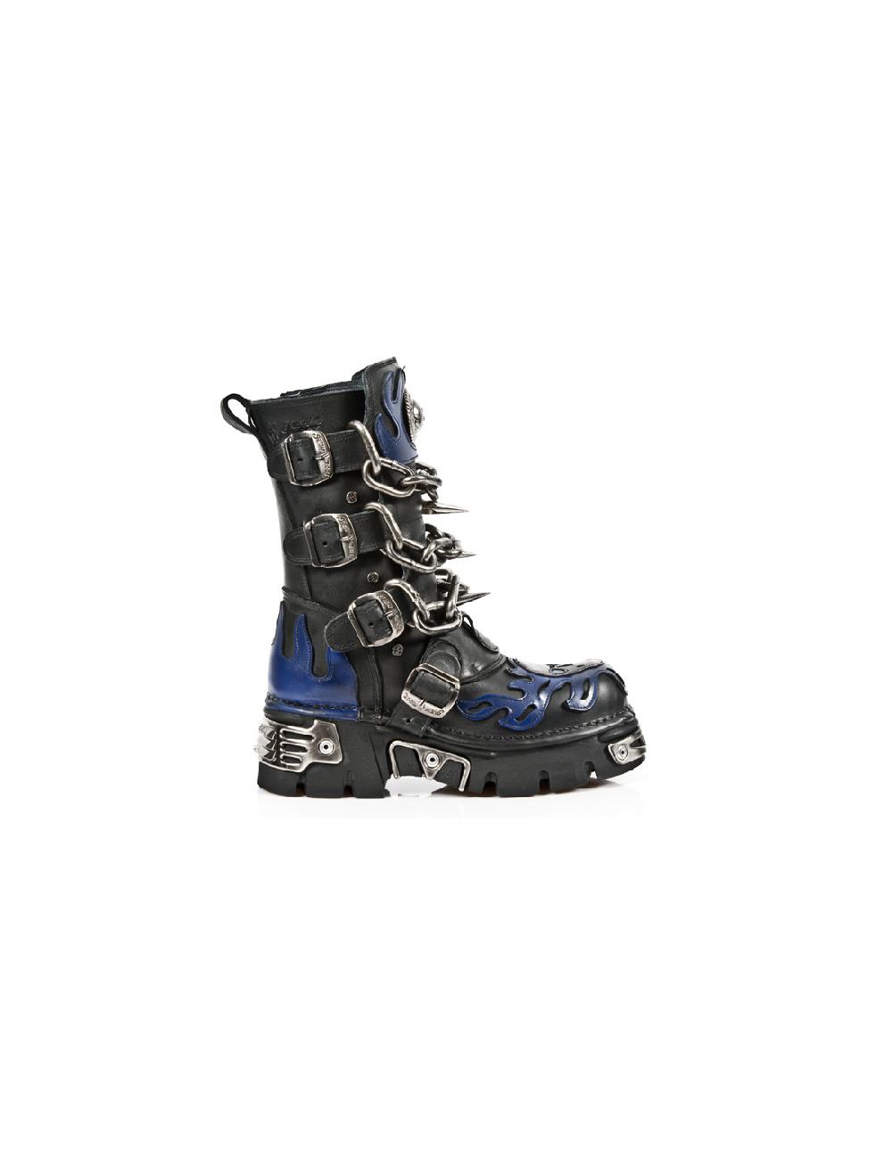 New Rock BOOT METALLIC M-727-C1