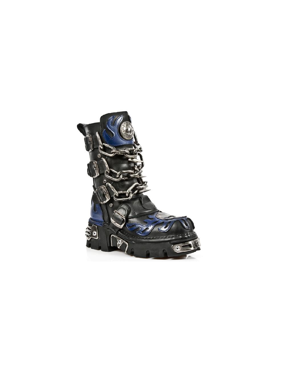 New Rock BOOT METALLIC M-727-C1