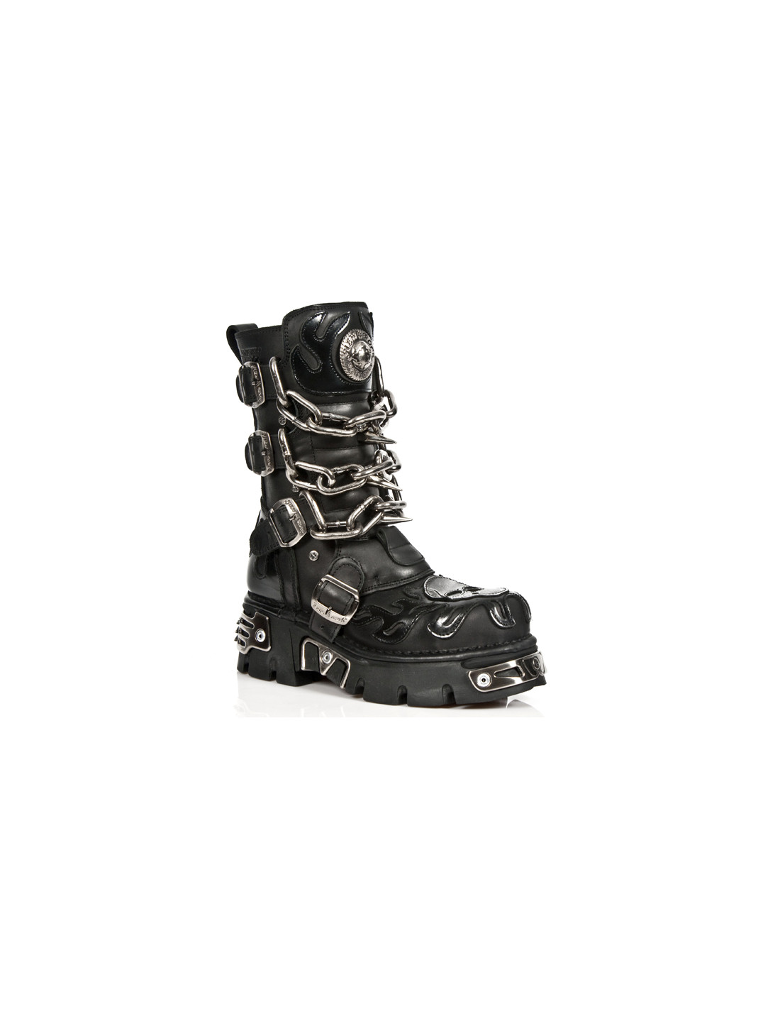 New Rock BOOT METALLIC M-727MT-C1