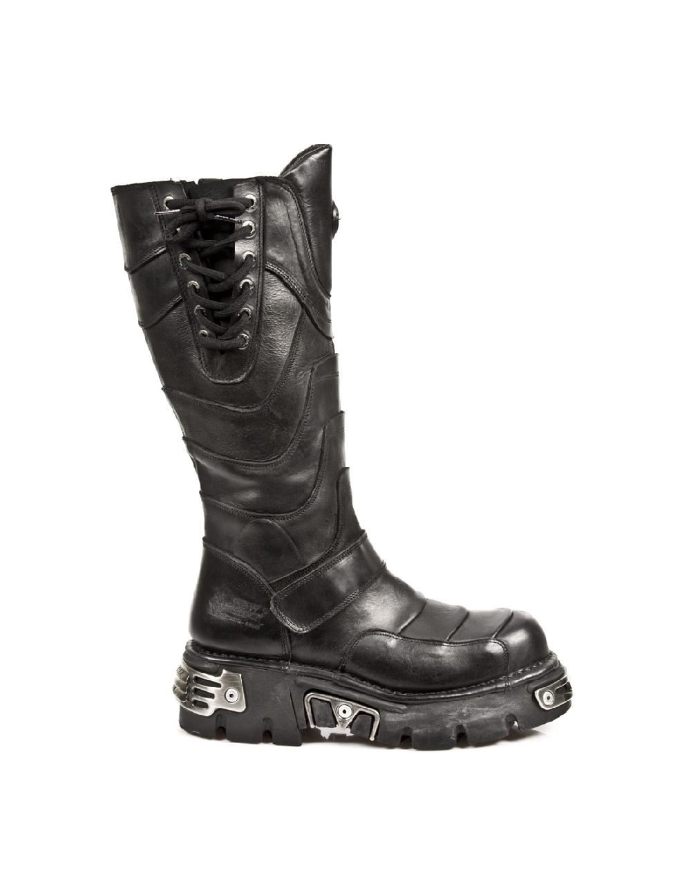 new rock BOOT METALLIC M-745-C1
