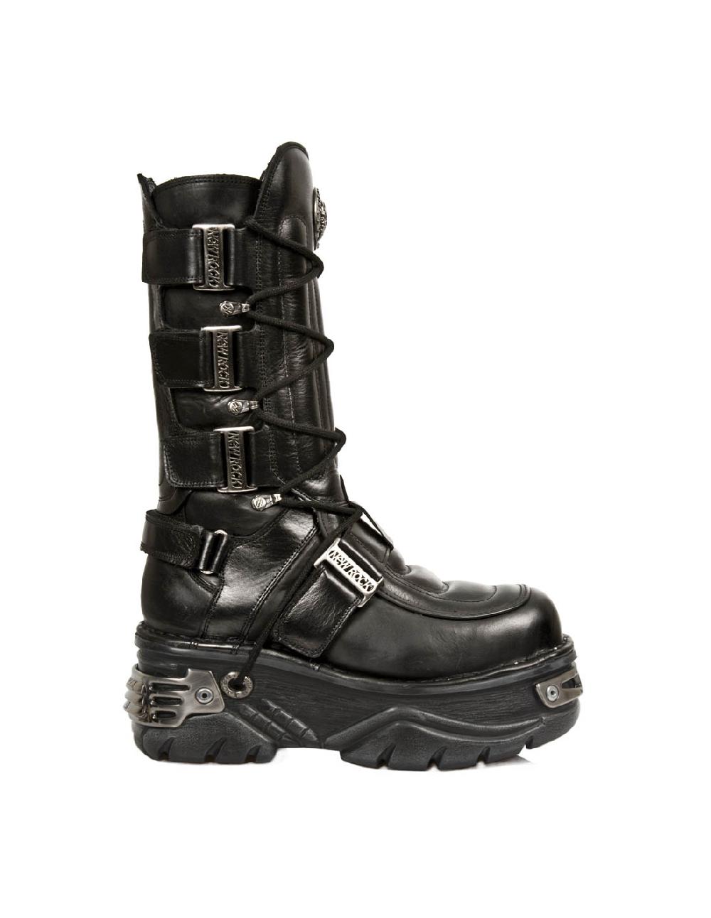 new rock BOOT METALLIC M-749-C2