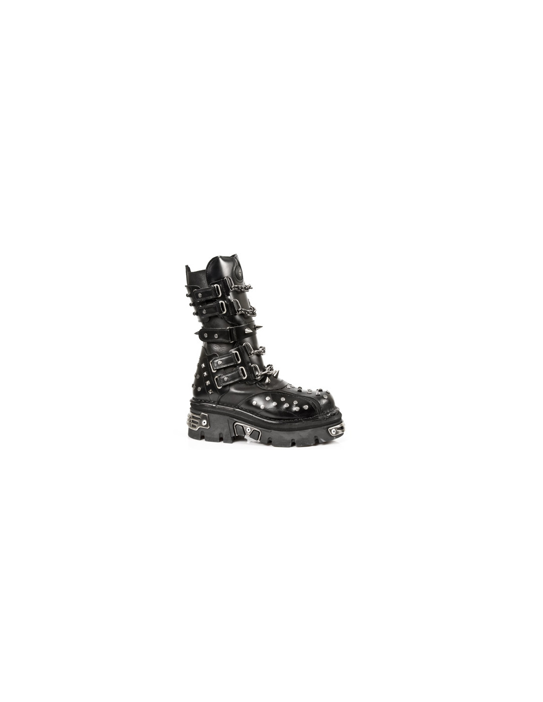 new rock BOOT METALLIC M-799-C10