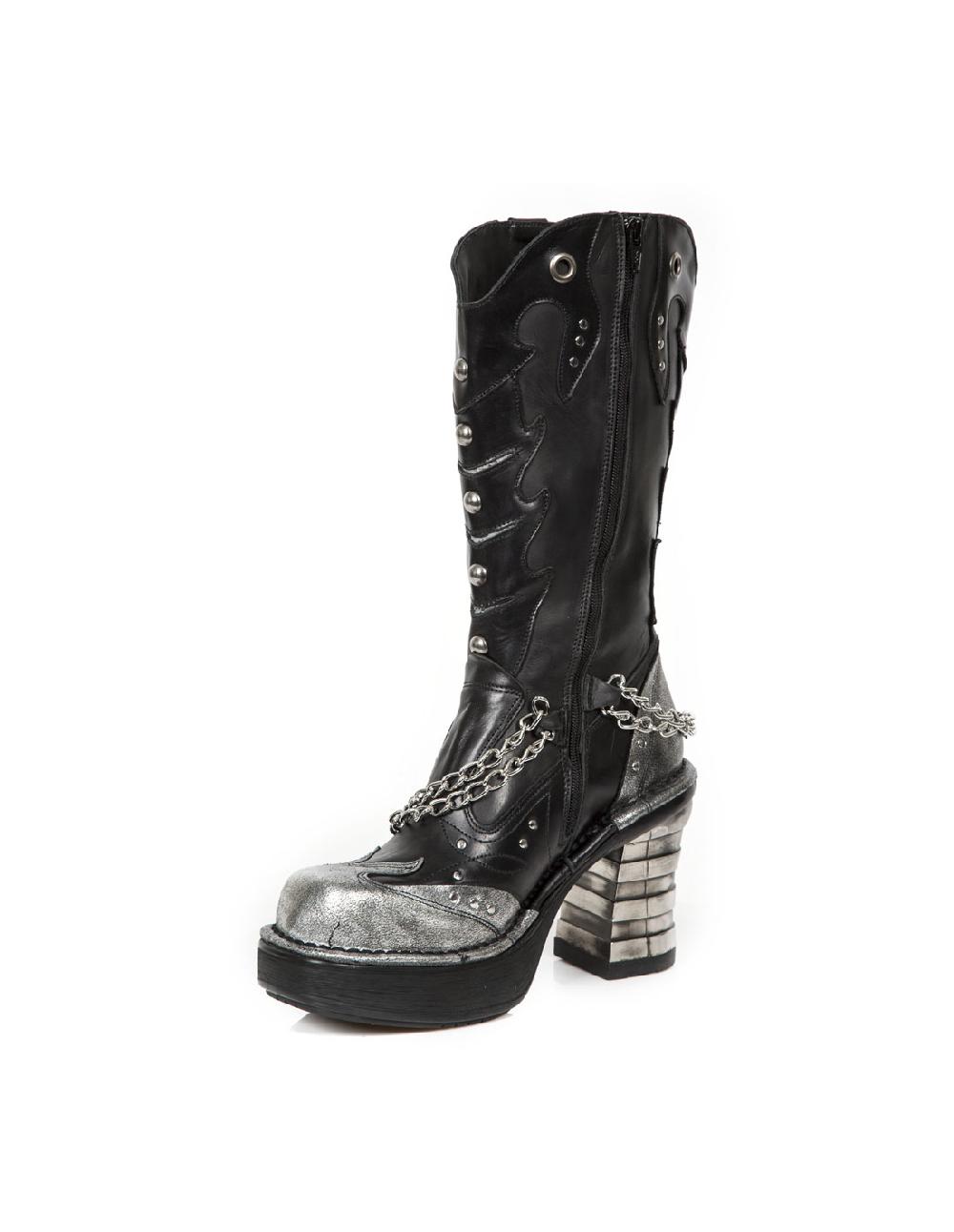 New Rock BOOT METALLIC M-8304-C3