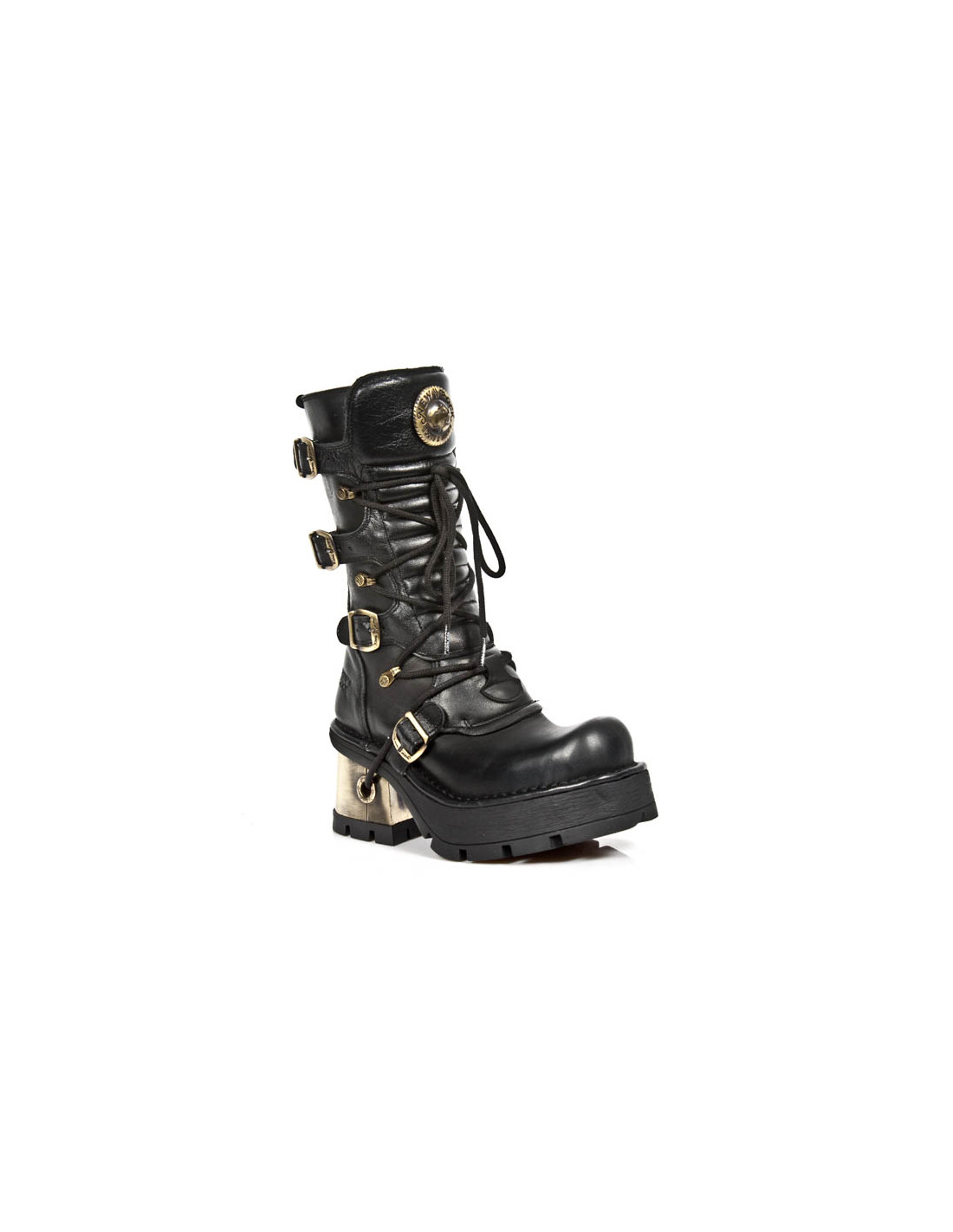 New Rock BOOT METALLIC M-8373-C1