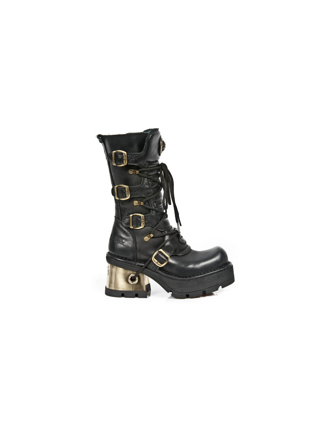 new rock BOOT METALLIC M-8373-C1