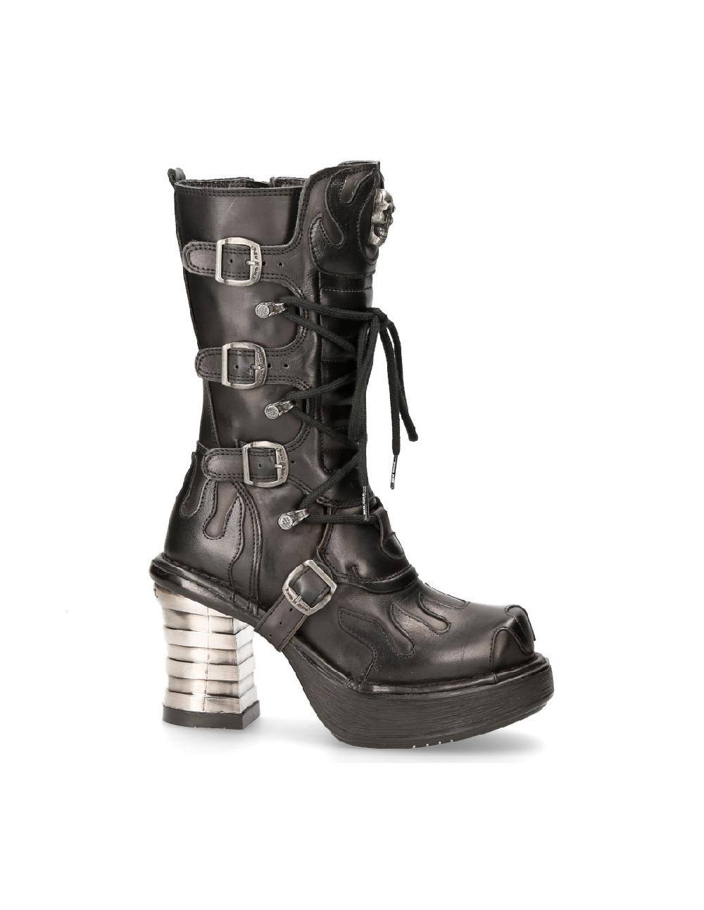 New Rock BOOT METALLIC M-8591-C2