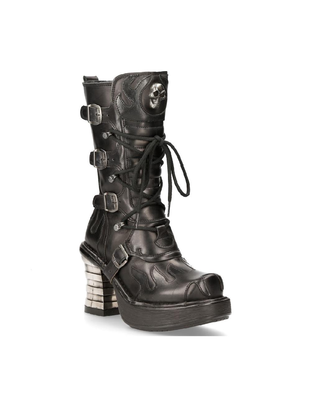 New Rock BOOT METALLIC M-8591-C2