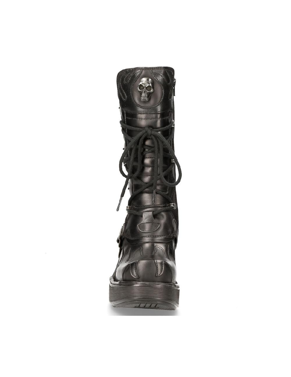 New Rock BOOT METALLIC M-8591-C2