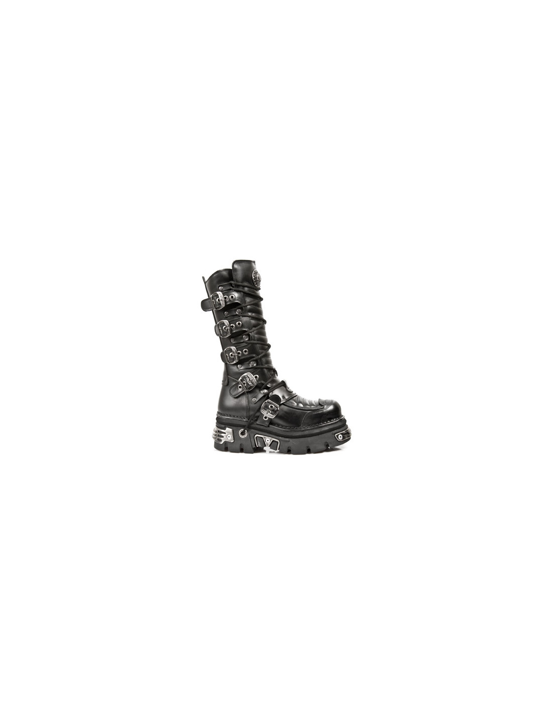 new rock BOOT METALLIC M-985-C1