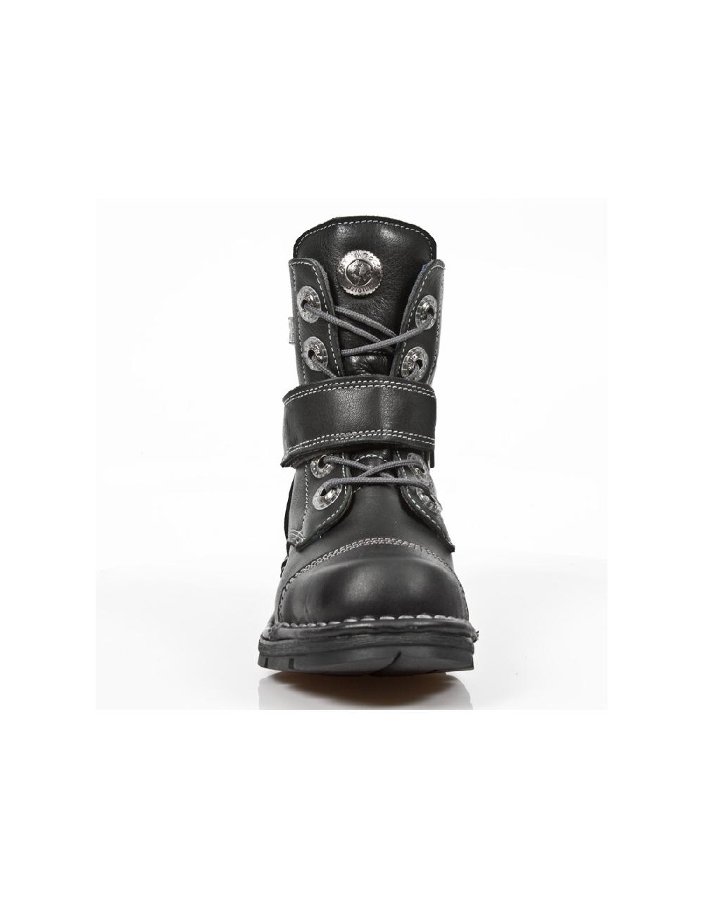 New Rock BOOT METALLIC M-KID001-S1