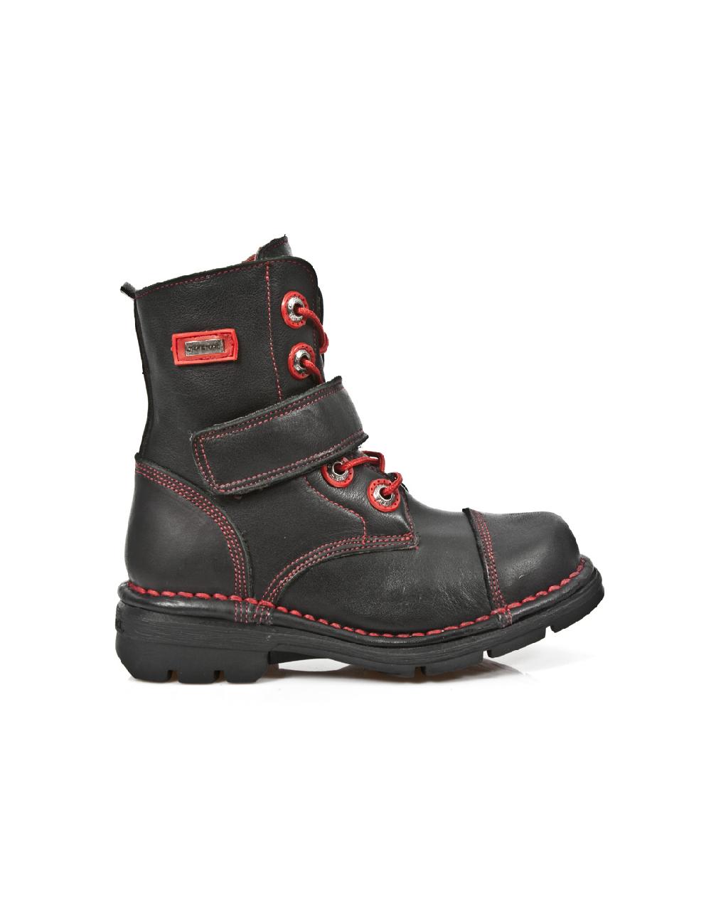 New Rock BOOT METALLIC M-KID001-S3