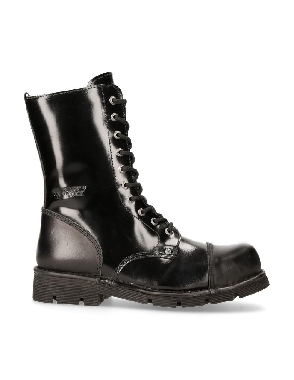 New Rock BOOT METALLIC M-MILI10MT-C1