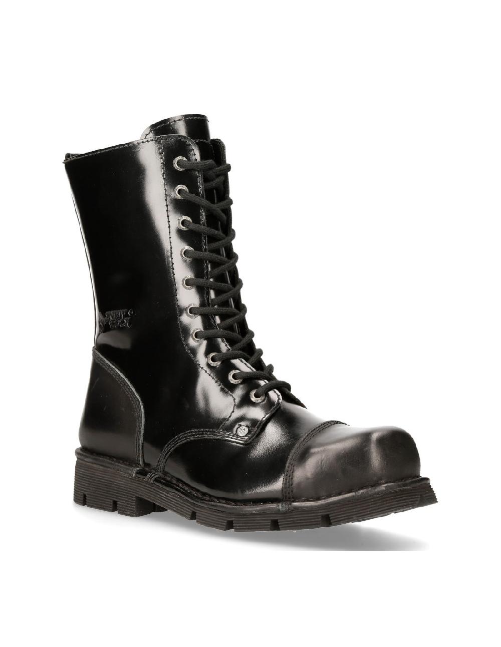 New Rock BOOT METALLIC M-MILI10MT-C1