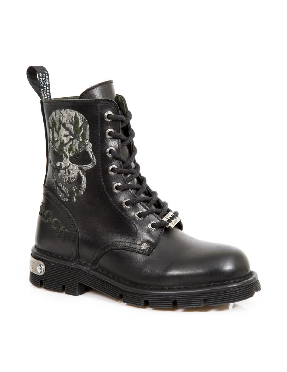 new rock BOOT METALLIC M-MILI120-C5