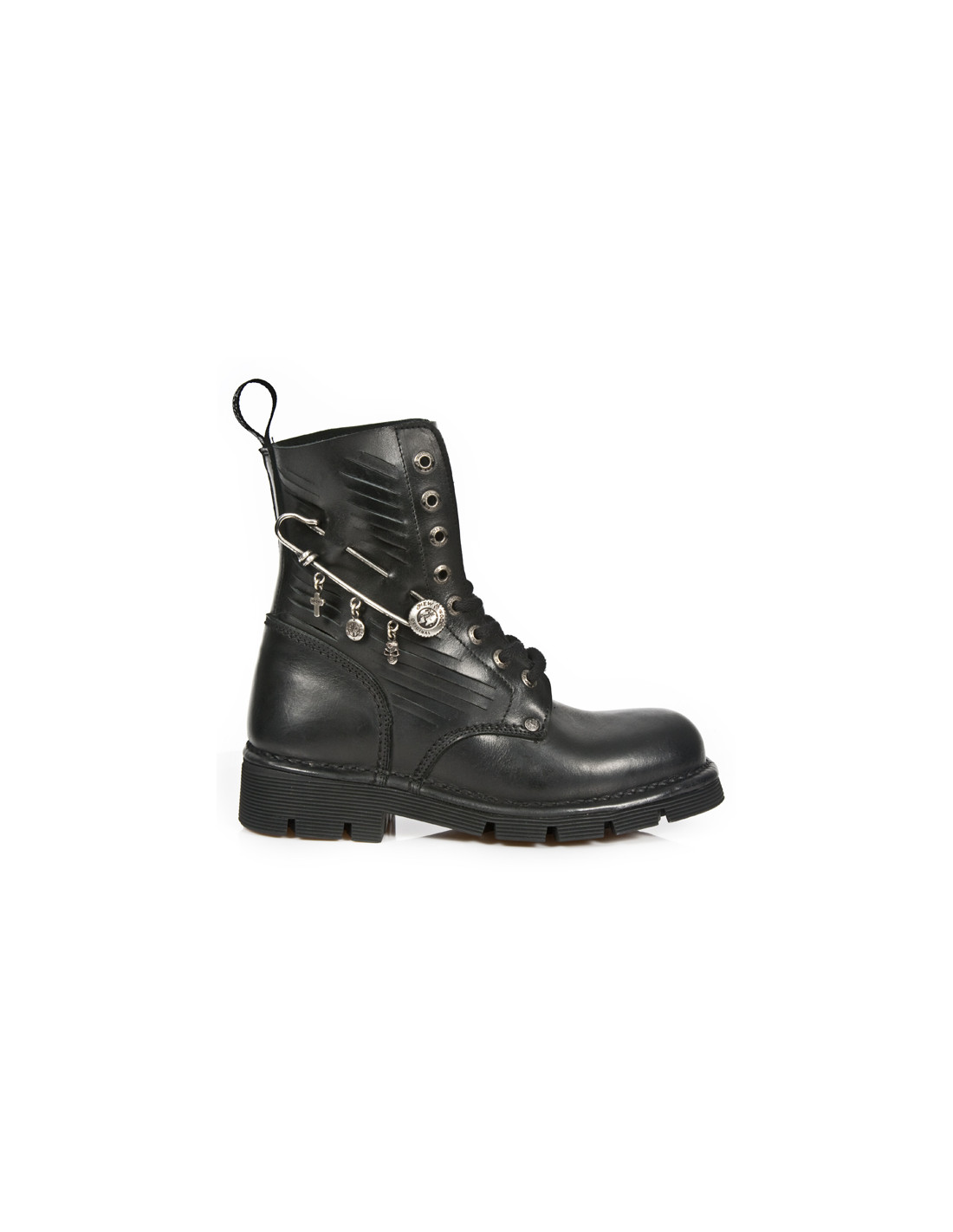 New Rock BOOT METALLIC M-MILI184-C1