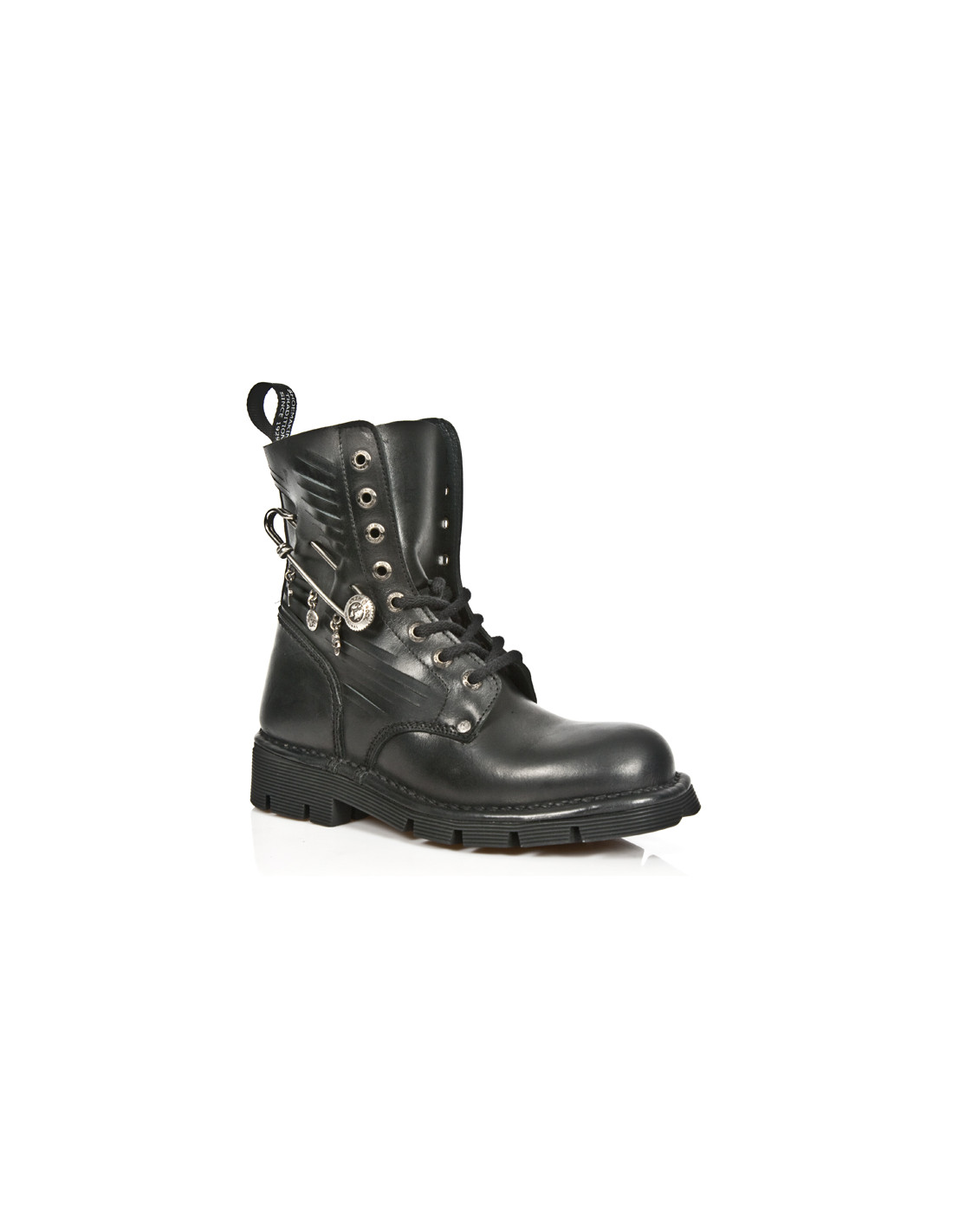 New Rock BOOT METALLIC M-MILI184-C1