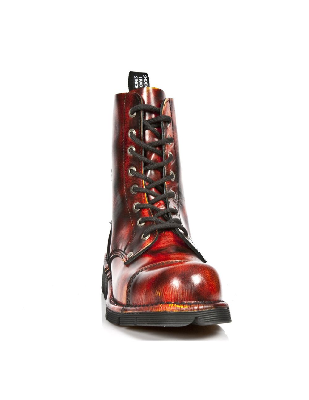 New Rock BOOT METALLIC M-NEWMILI083-C2