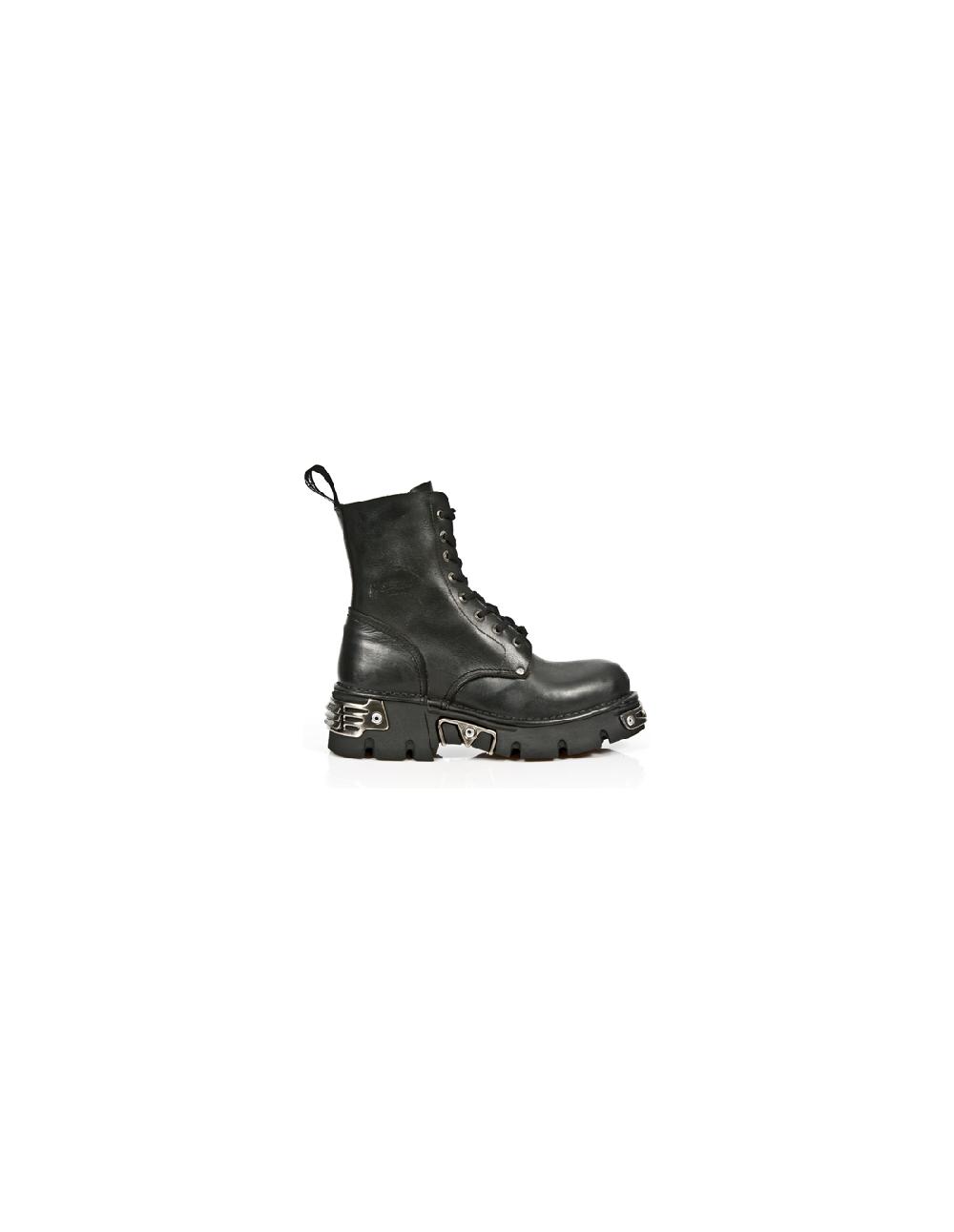 New Rock BOOT METALLIC M-NEWMILI084-S9