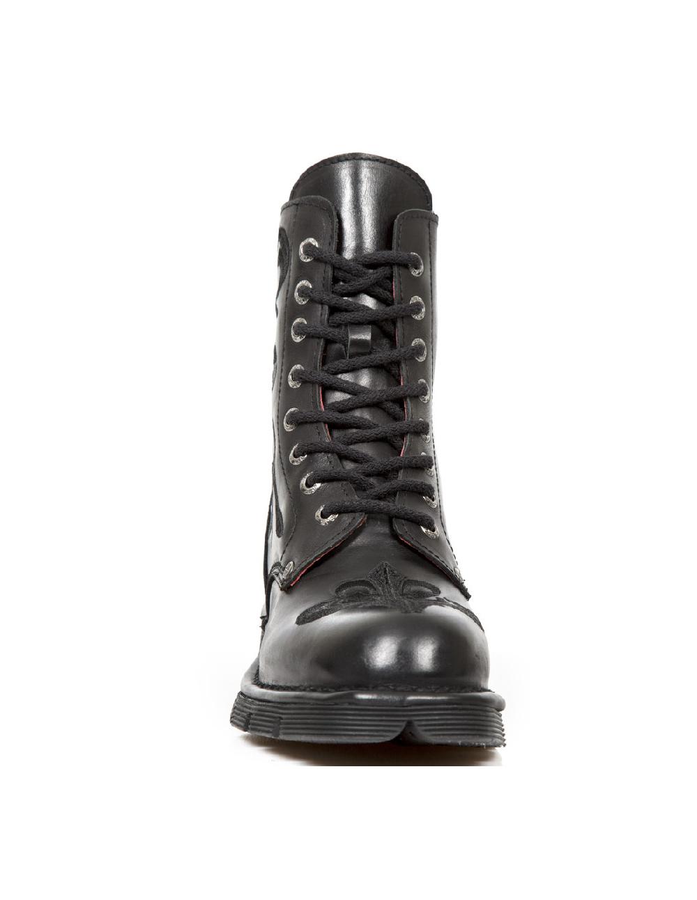 New Rock BOOT METALLIC M-NEWMILI118-S1