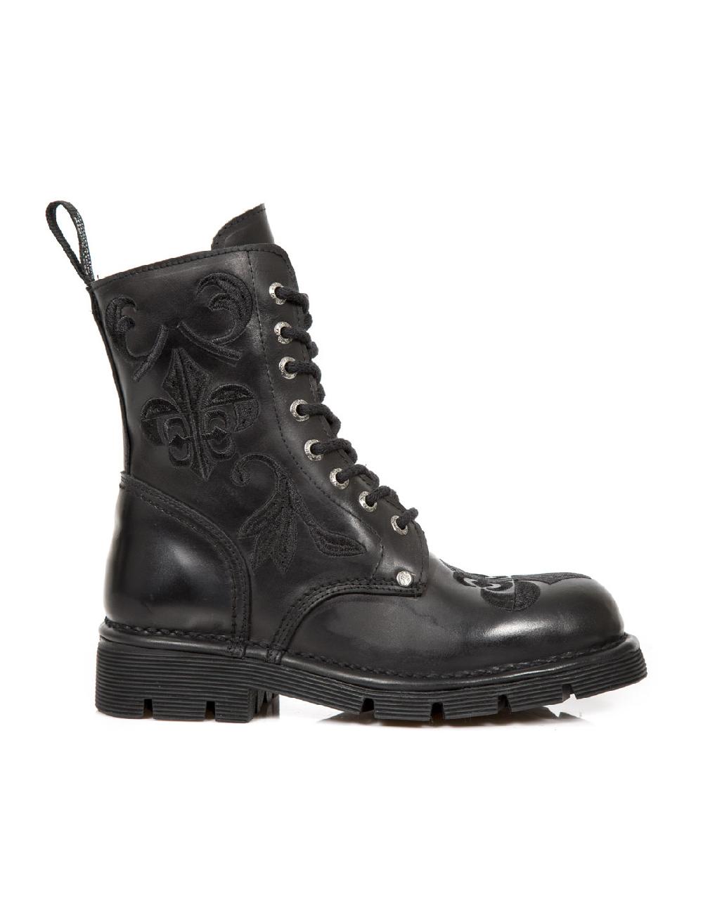 new rock BOOT METALLIC M-NEWMILI118-S1