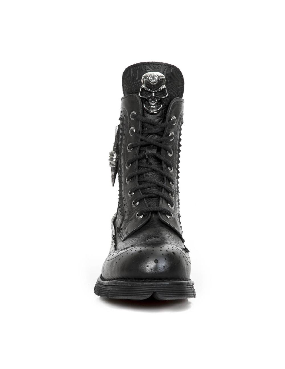 New Rock BOOT METALLIC M-NEWMILI120-C2