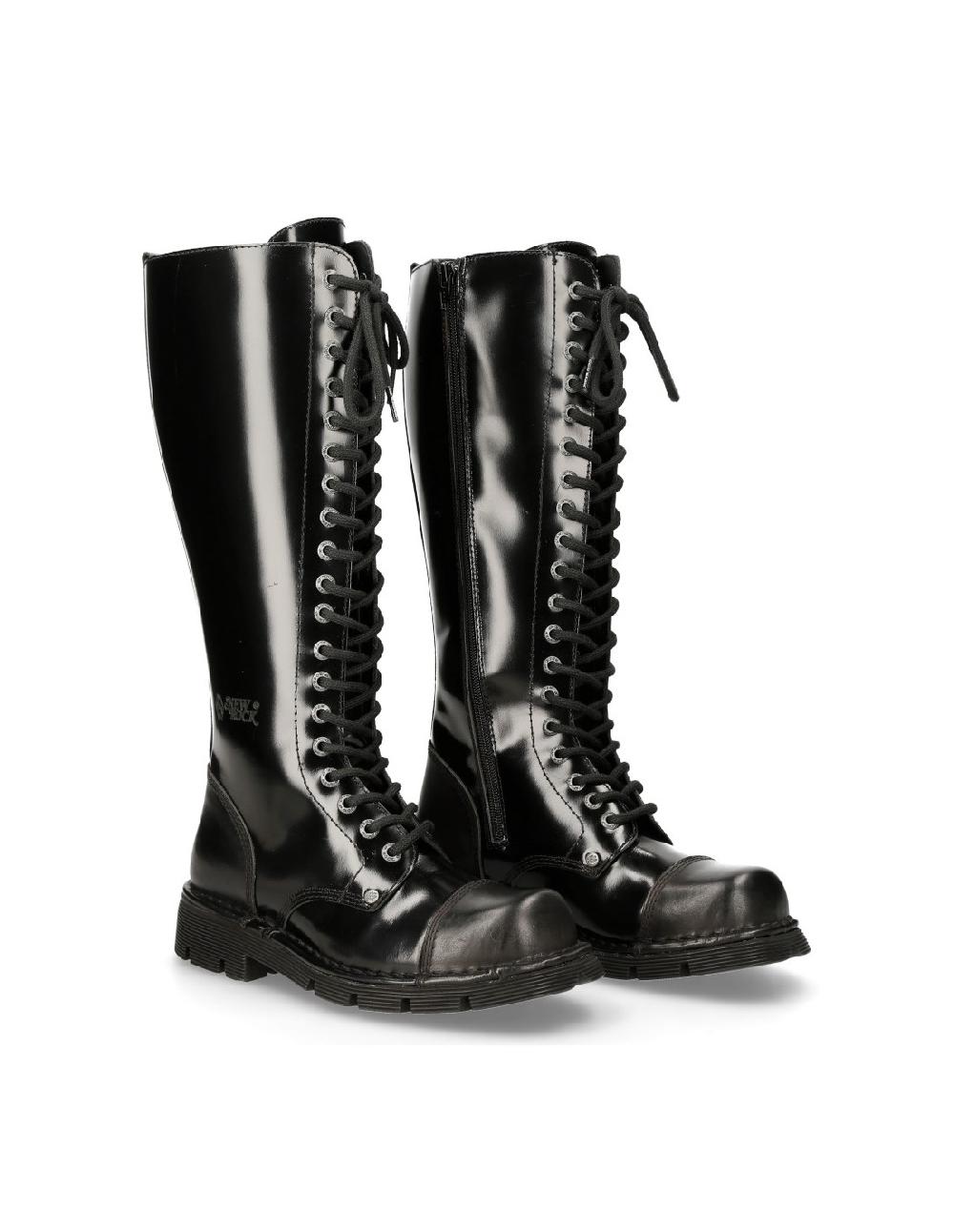 new rock BOOT METALLIC M-NEWMILI19-S1