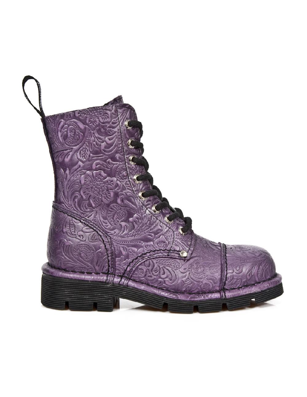 new rock BOOT METALLIC M-NEWMILI83-C11