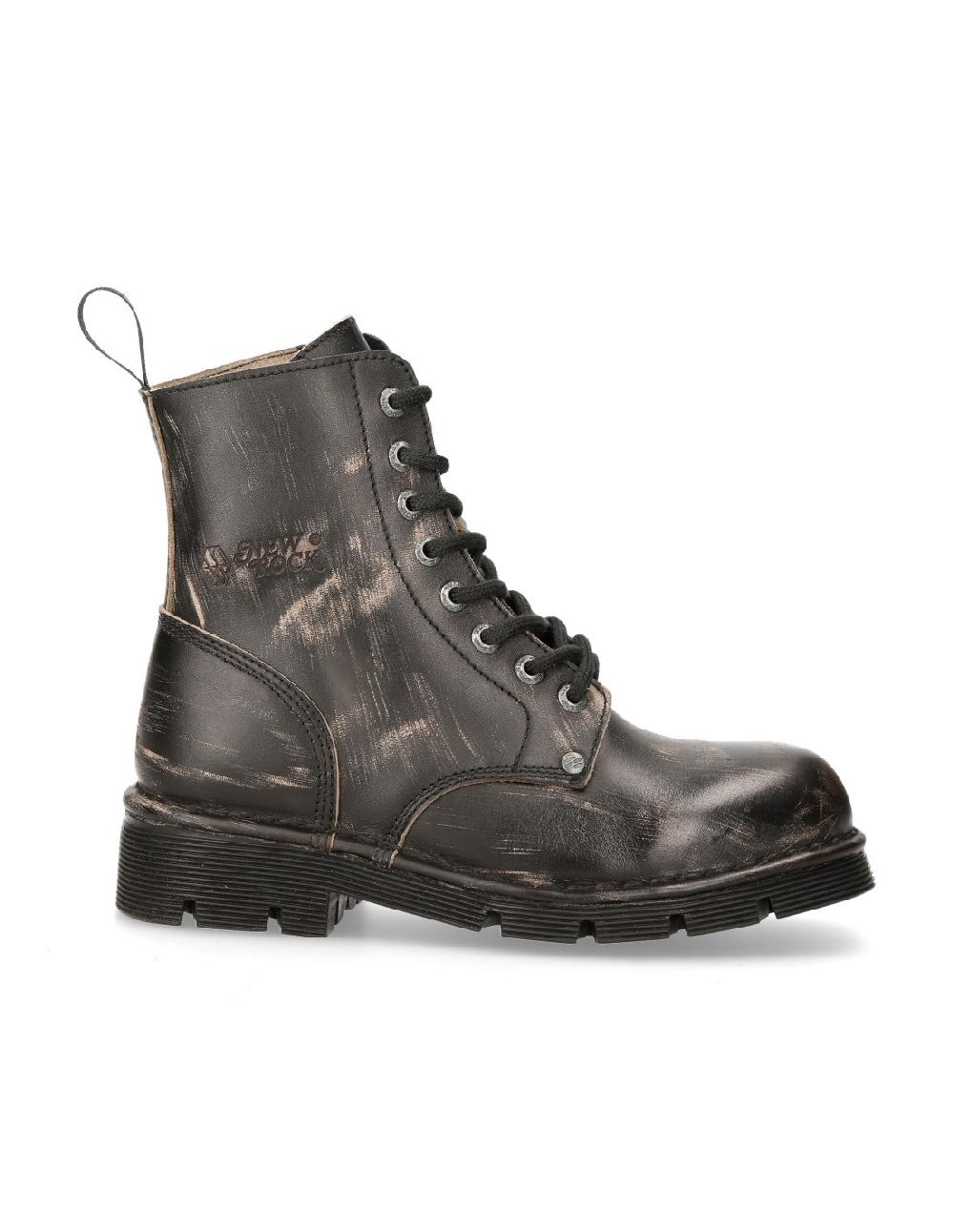 New Rock BOOT METALLIC M-NEWMILI84-C10