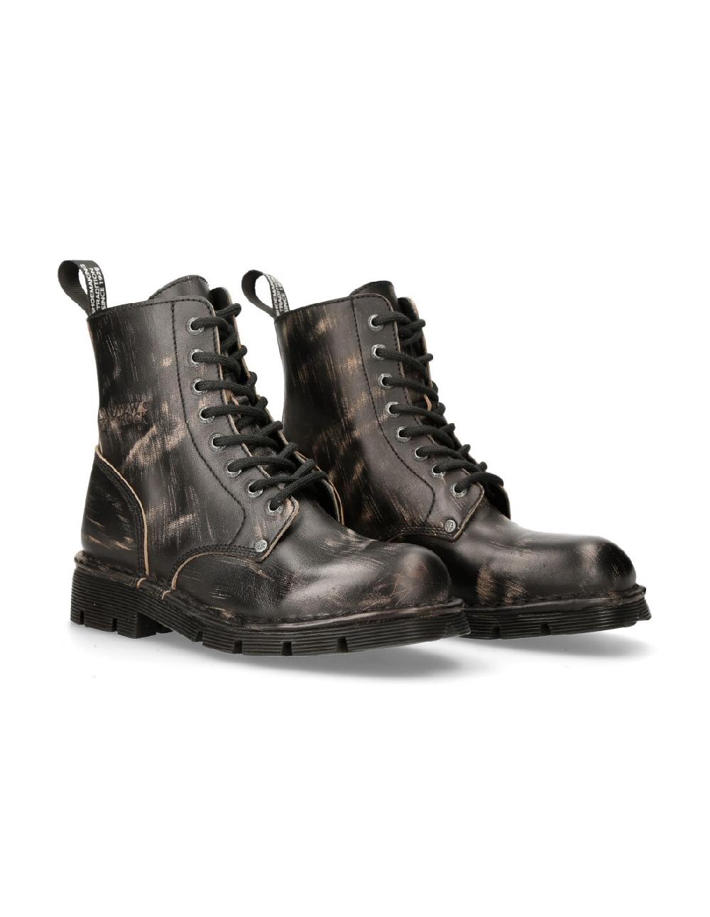 new rock BOOT METALLIC M-NEWMILI84-C10