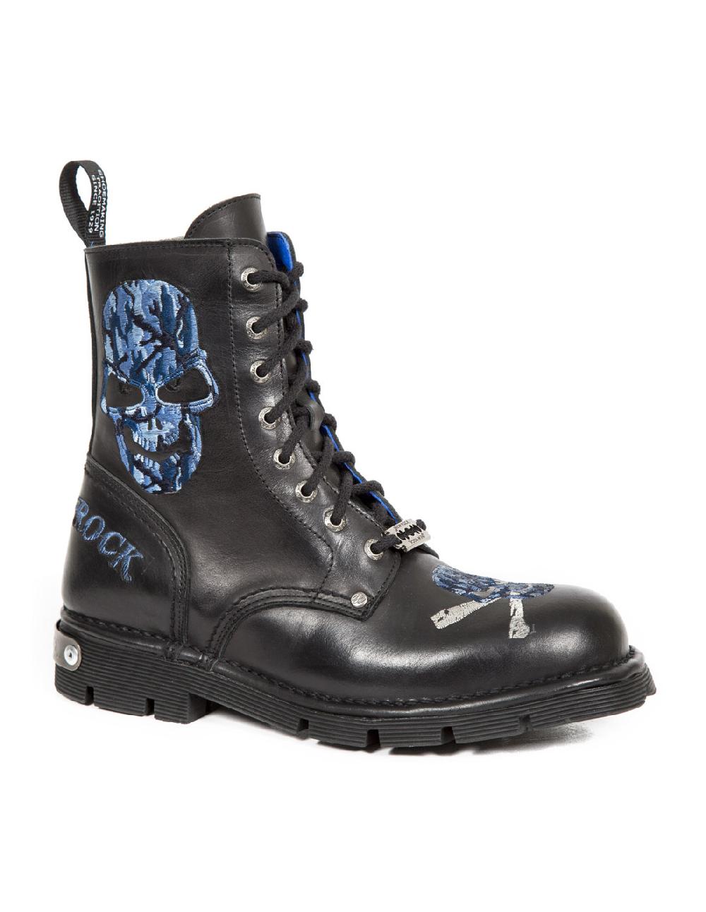 new rock BOOT METALLIC M-NEWMILI85-C3
