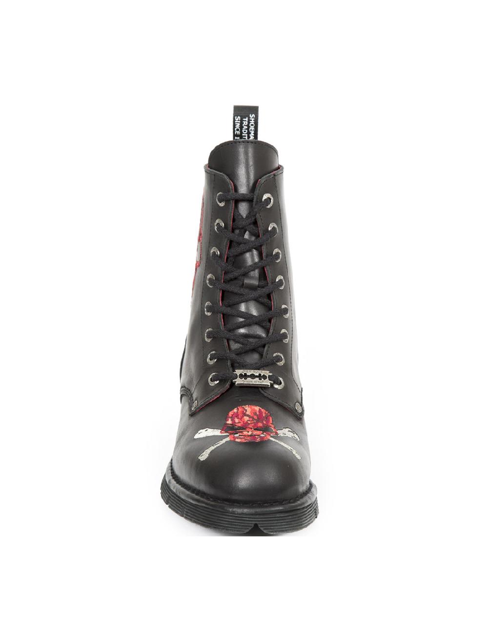New Rock BOOT METALLIC M-NEWMILI85-S2