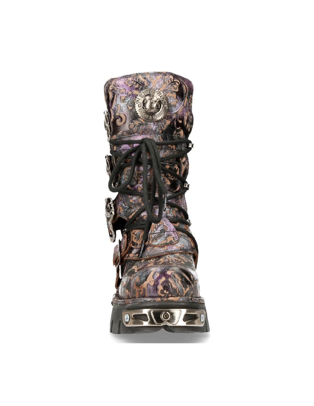 New Rock BOOT PURPLE REACTOR M-391-S5