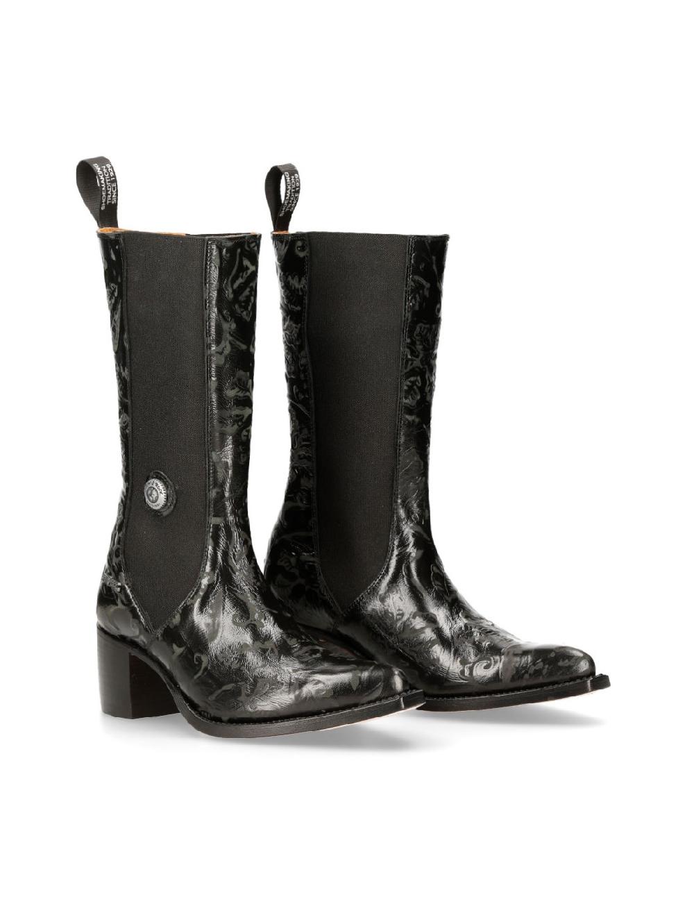 new rock BOOT SUELA M-7747C-C1