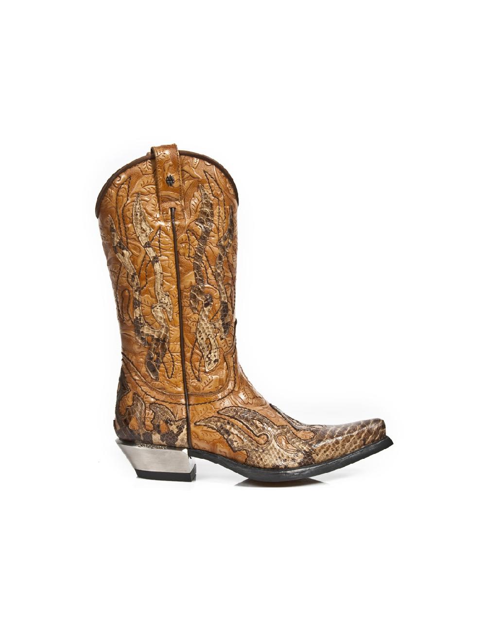 new rock BOOT WEST M-7921B-C2