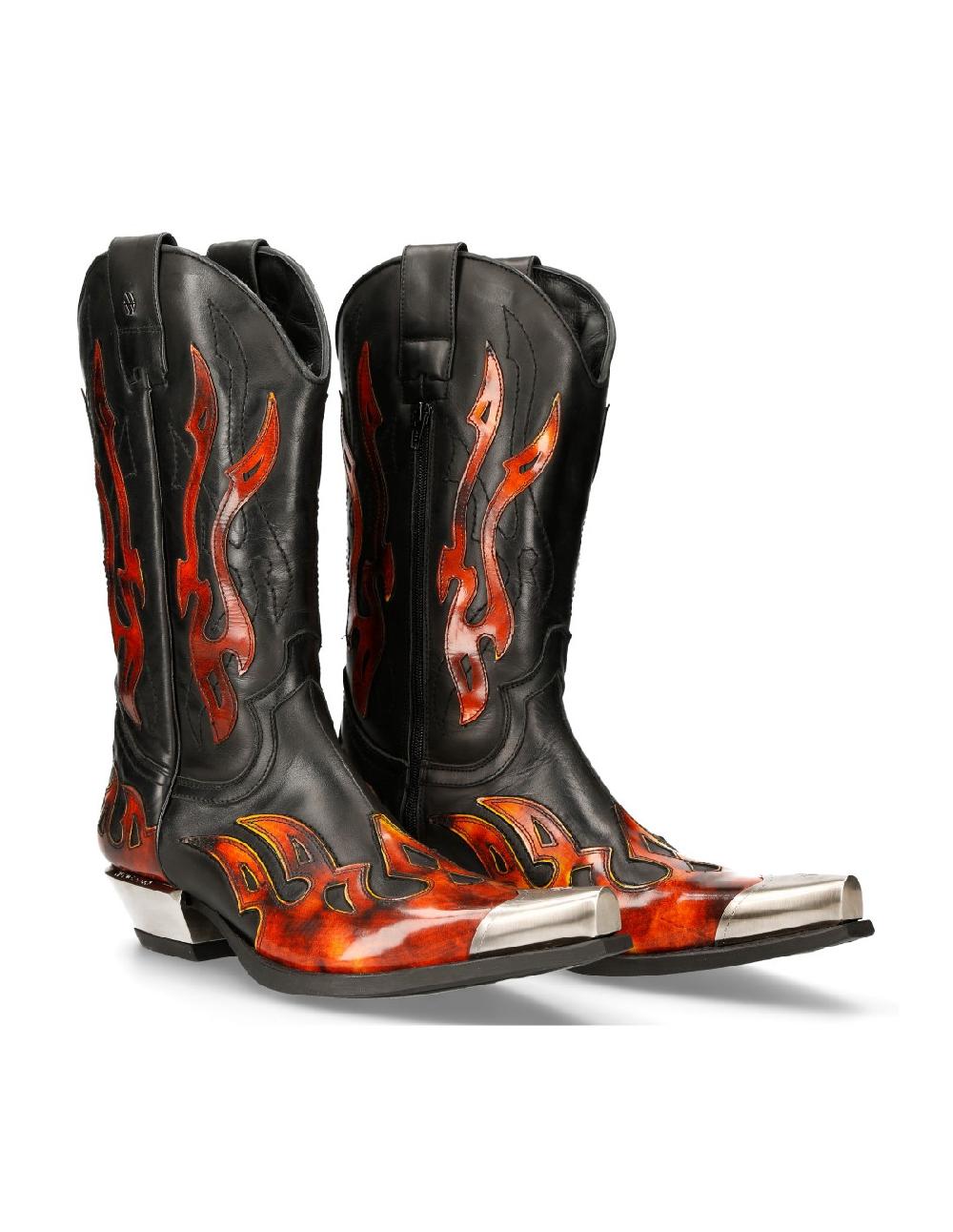 new rock BOOT WEST M-7921P-S2