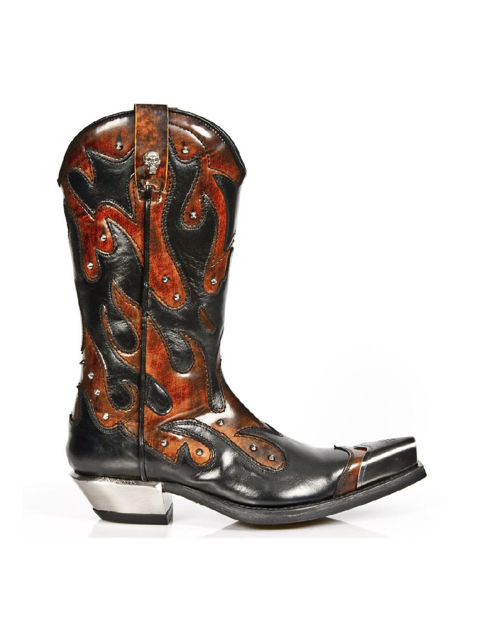 new rock BOOT WEST M-7952P-C3