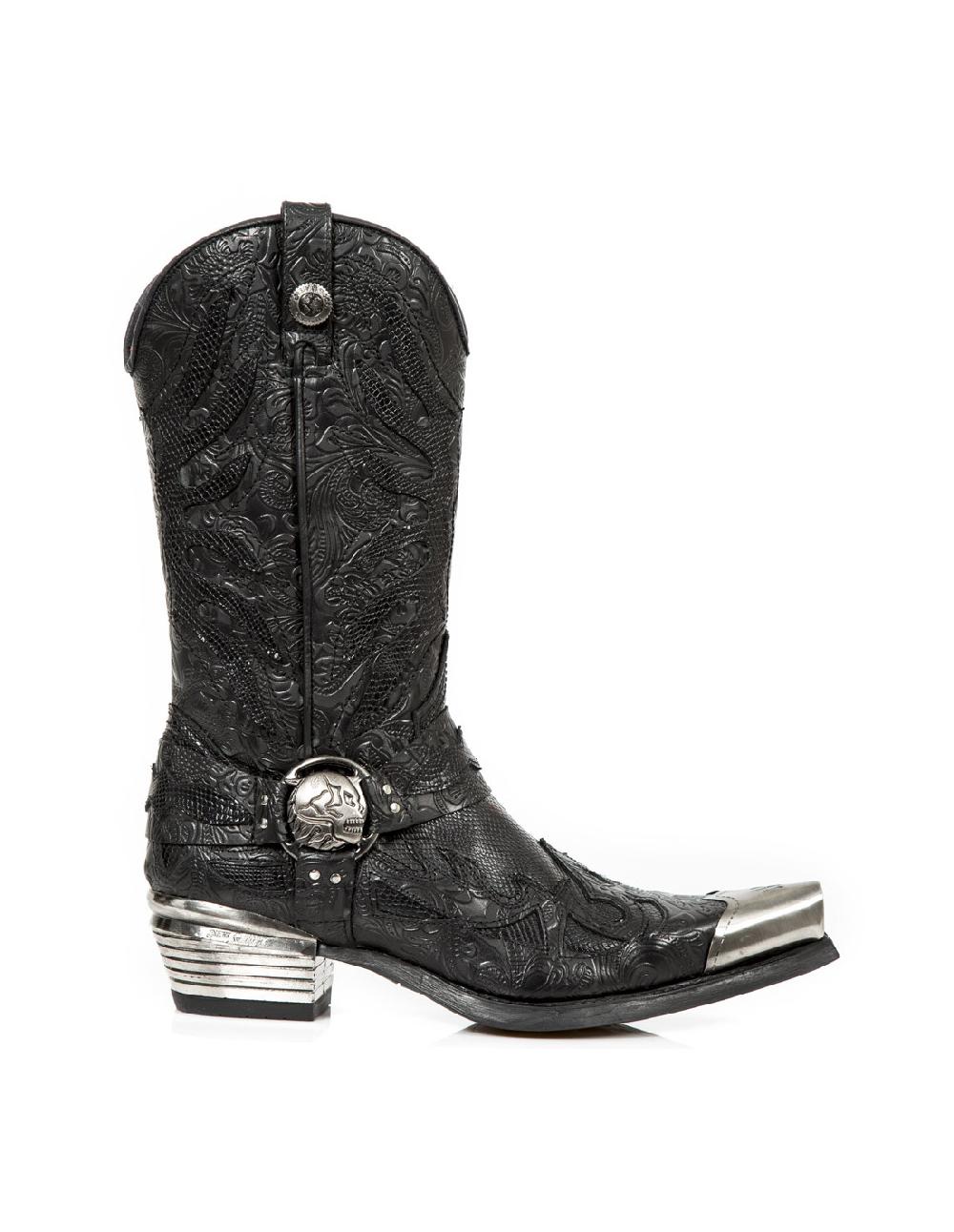 new rock BOOT WEST M-7991P-C1