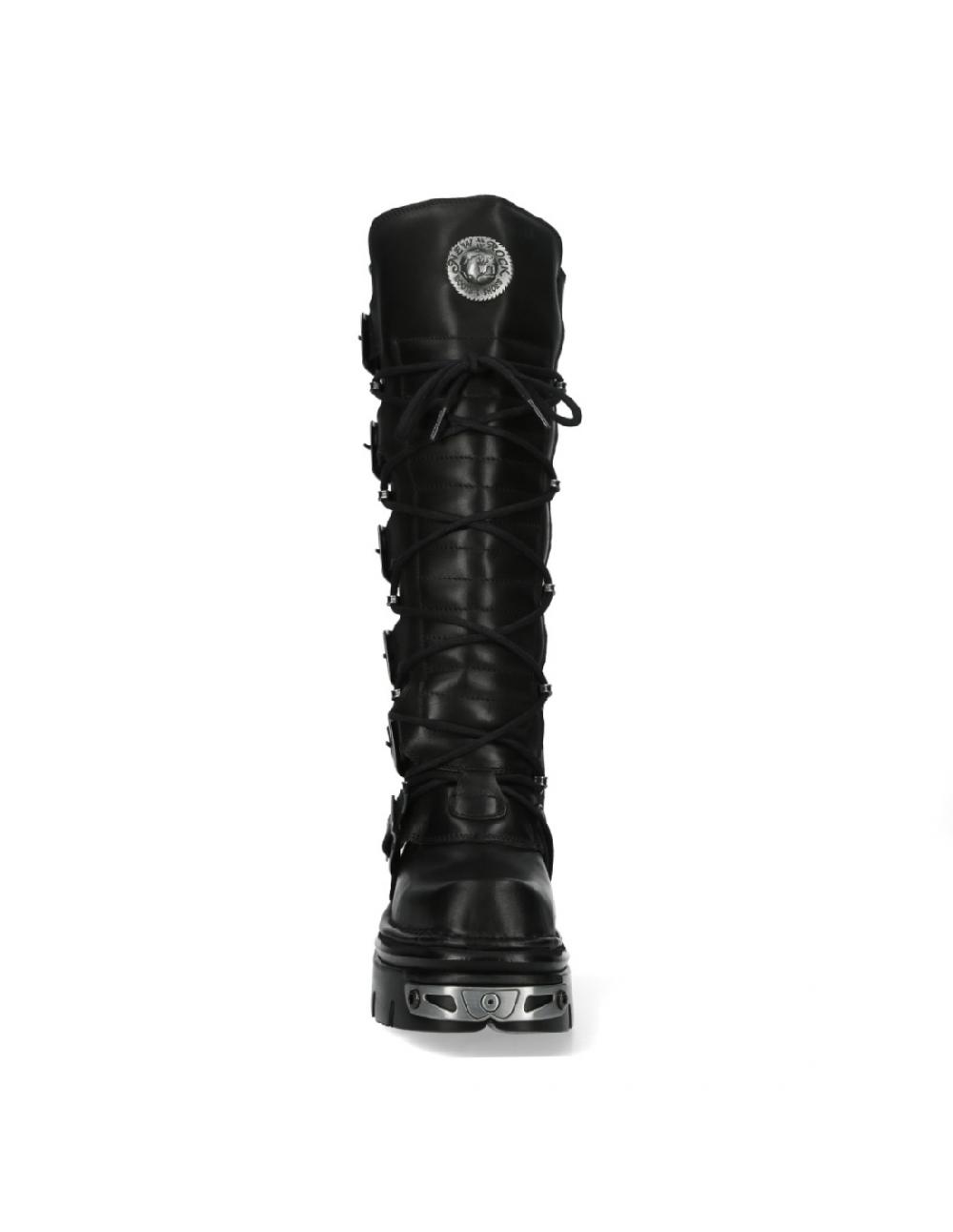New Rock HIGH BOOT BLACK REACTOR M-272-S1