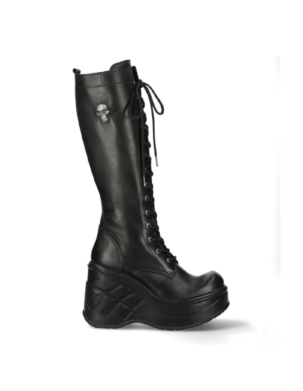 New Rock HIGH BOOT CUÑA M-SP9811-S1