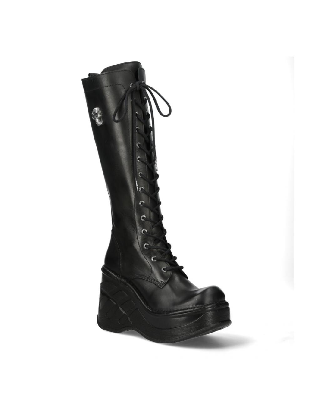 New Rock HIGH BOOT CUÑA M-SP9811-S1