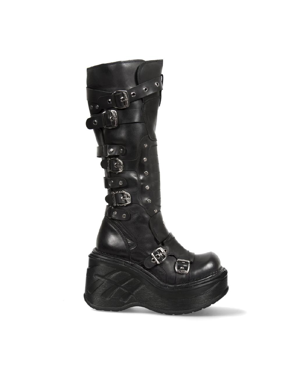 new rock HIGH BOOT CUÑA M-SP9831-S10
